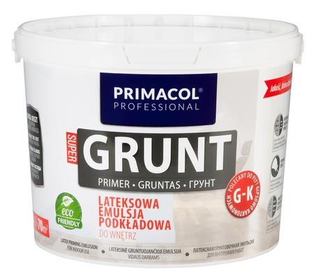 Lateksowa emulsja podkładowa do wnętrz Supergrunt PRIMACOL Professional